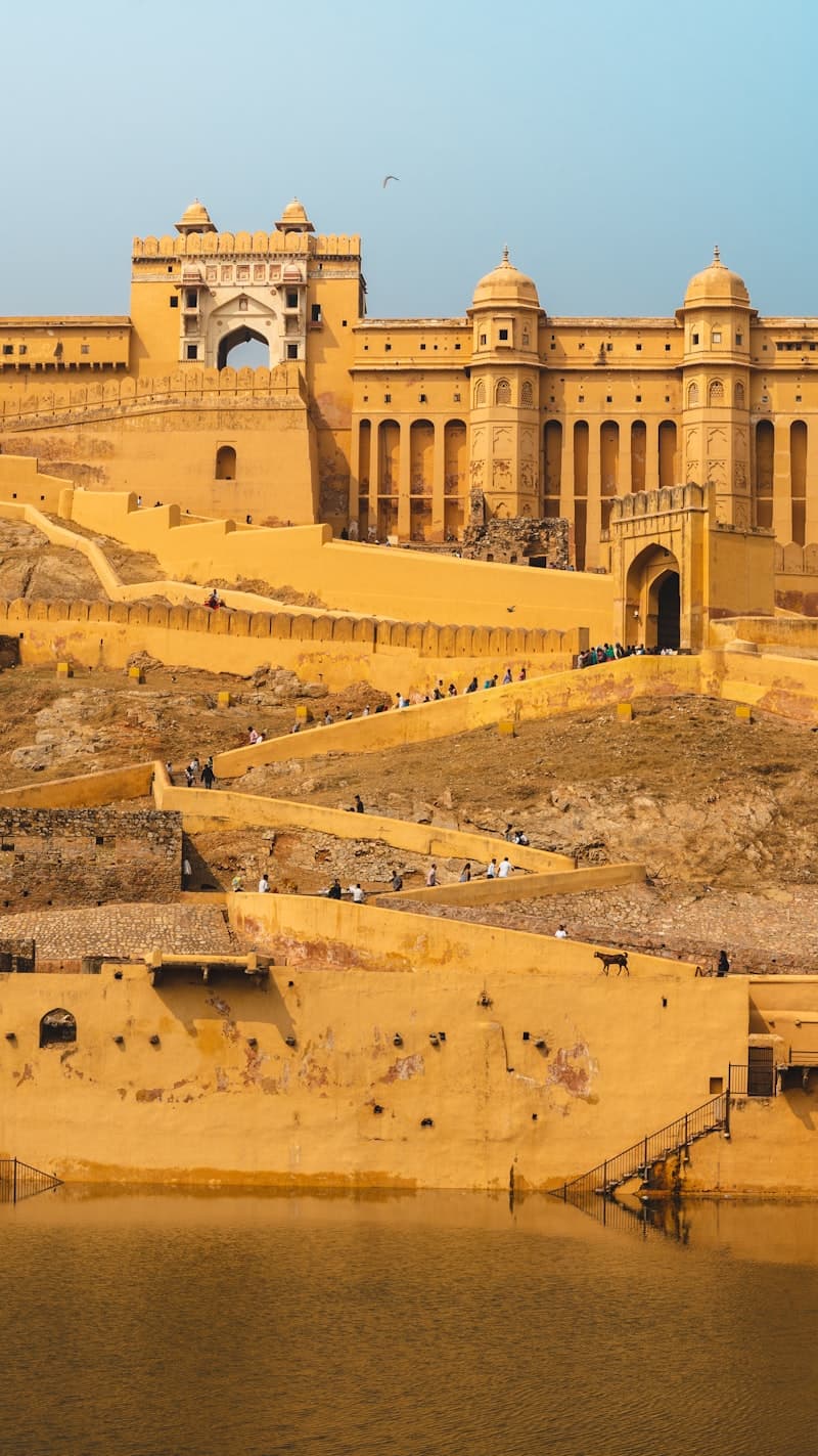 Hawa Mahal palace facade in Jaipur, Rajasthan